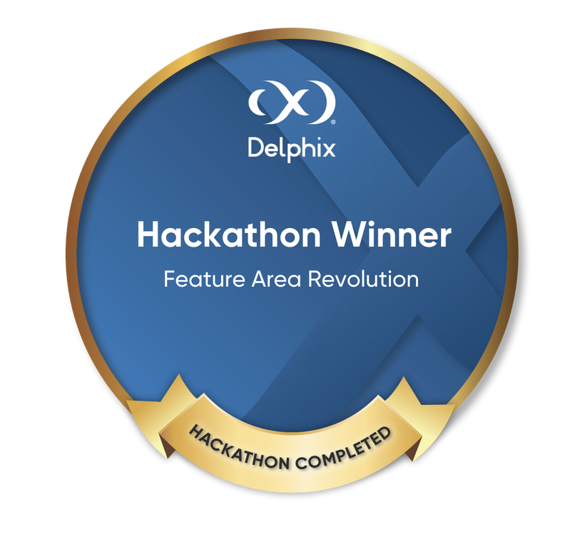 Delphix Engineering Hackathon Winner